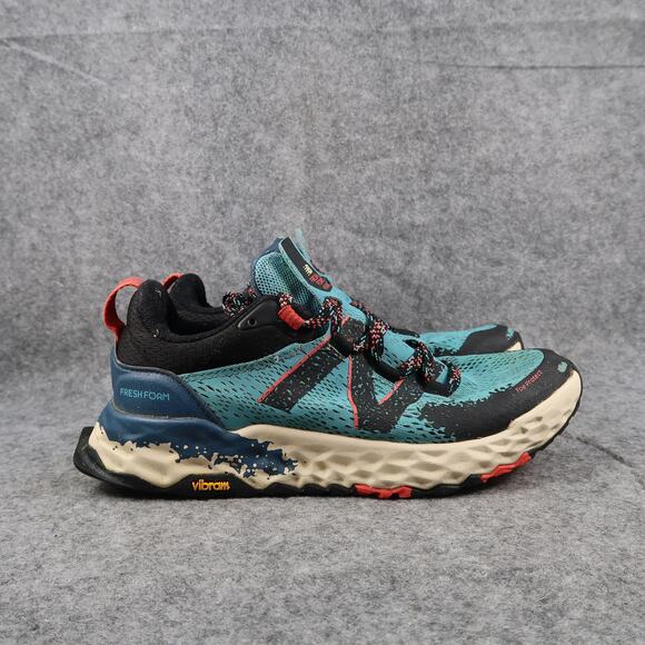 New Balance Shoes Womens 7 Trail Running Hierro Fresh Foam Athletic Sport Blue - Picture 1 of 14